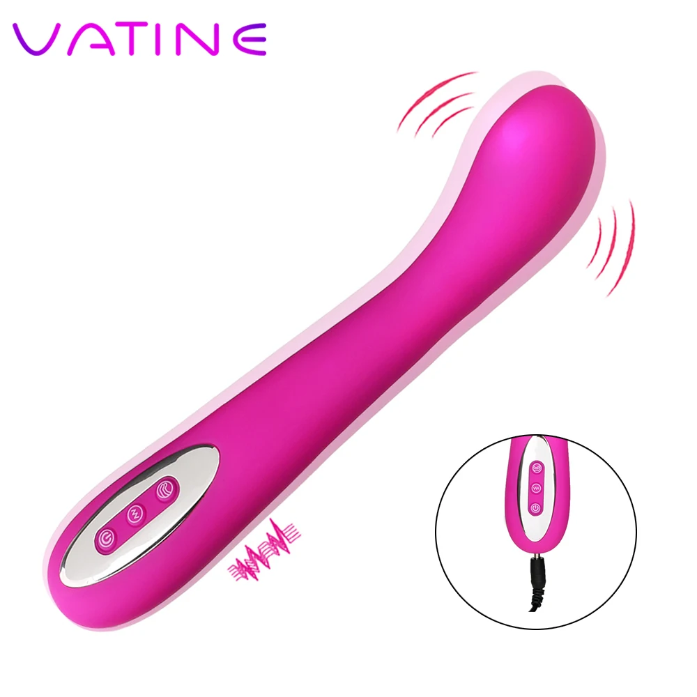 VATINE 12 Speeds AV Stick Vibrator Climax Massager G-spot Design Kobieta Masturbator Stymulator łechtaczki Sex zabawki Dla kobiet