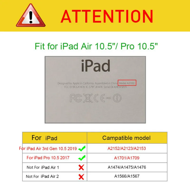 Etui Na tablet Z Hartowanego Szkła Shell For iPad Pro 10.5 A1701 A1709,Miękki Futerał Dla iPad Air 3 10.5 2019 360 Full Protective Case