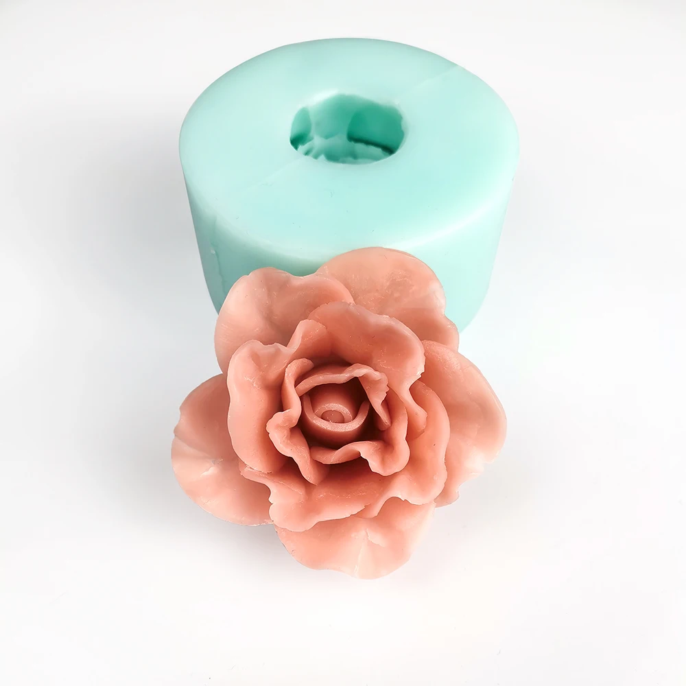 PRZY HC0088 3D w Kształcie Kwiatów Silikonowy Mydło Formy Kwiat, Świeca Zapach Pleśni Mydło Robi Formy Żywicy Gliny Formy żel krzemionkowy