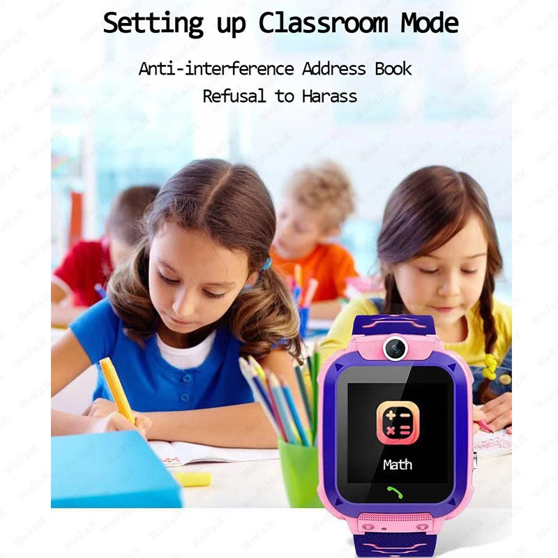Dzieci Inteligentne Zegarki GPS SOS Phone Watch Kids Girl Boys Smartwatch With Sim Card Photo Wodoodporny For IOS Xiaomi Android