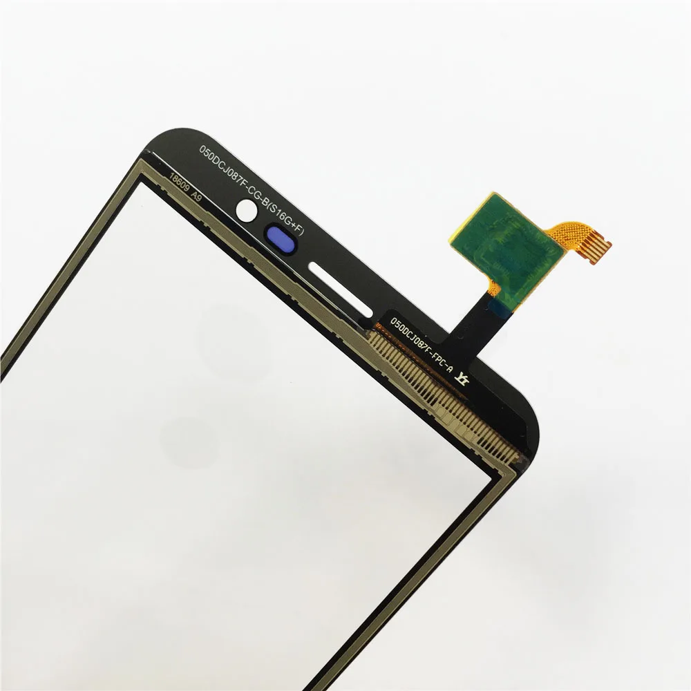 Mobile Touch Panel Sensor For Homtom S16 S 16 Touch Screen Digitizer Front Glass Panel Sensor Tools 3M Glue