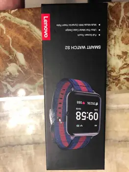 Oryginalna Wersja Globalna Lenovo S2 Smart Watch 1.4 Calowy ekran 240x240 Fitness Tracker z Krokomierzem kalorii
