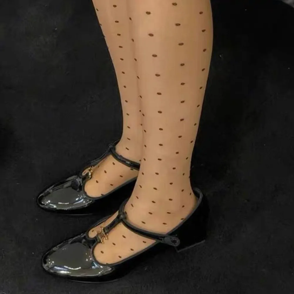 2021 Moda Nowy Projekt Buty Damskie Gorąca Wyprzedaż T-pasek Mary Джейнс Blok Pięty Skóra Wysokiej Jakości Biuro Pani na co dzień Sandały