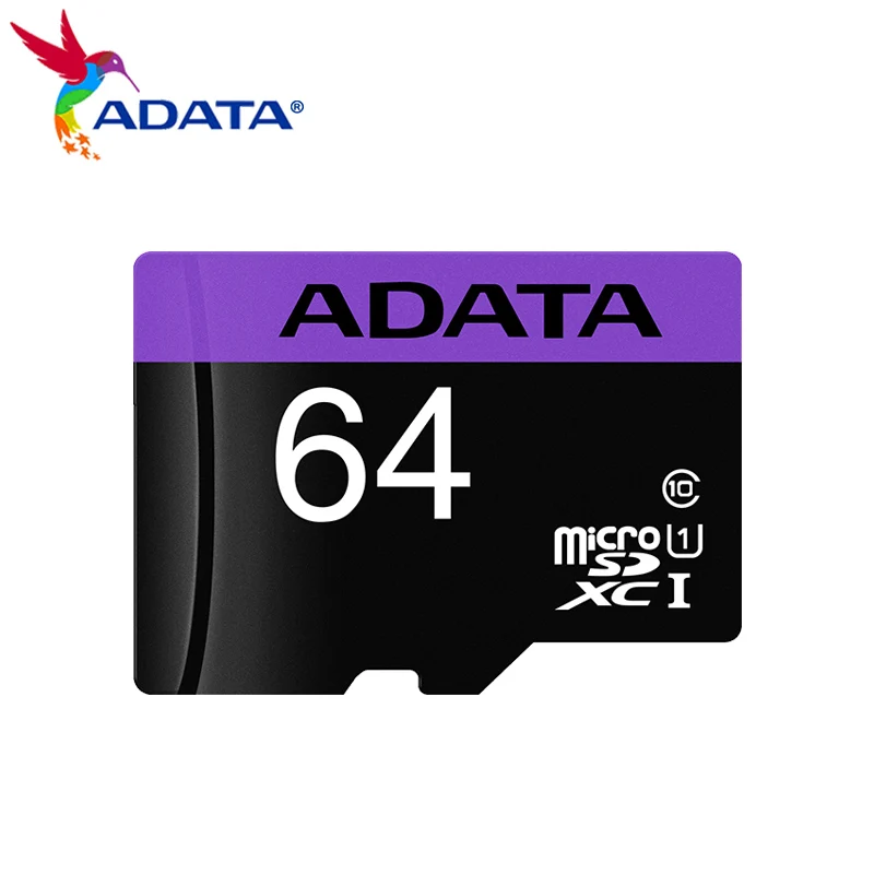 Oryginalna Karta Pamięci ADATA 64GB, 32GB Class 10 High Speed 16GB UHS-I Karty Micro SD U1 Karty TF Do smartfona