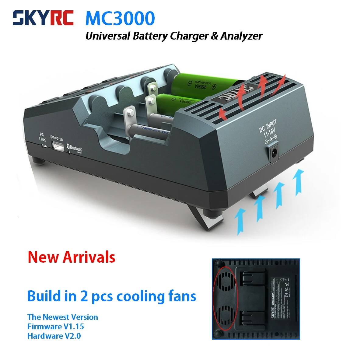 Najnowsza Wersja SkyRC MC3000 Balance Charger Z Bluetooth Ładowaniem Na Telefon Do Helikoptera Mutilcopter Rc Fpv Drone