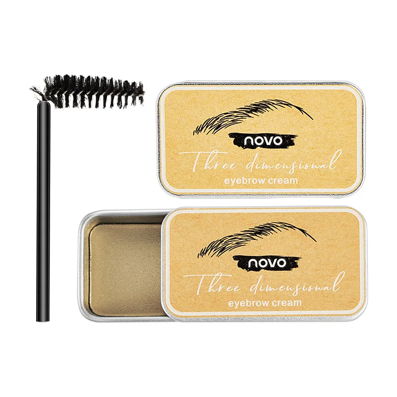 NOVO Fashion Wax Wild Eyebrow Shaping Soap Rzęsy Trwałe Wodoodporne Brwi Płaszcz Kształtowanie Żel Makijaż oczu