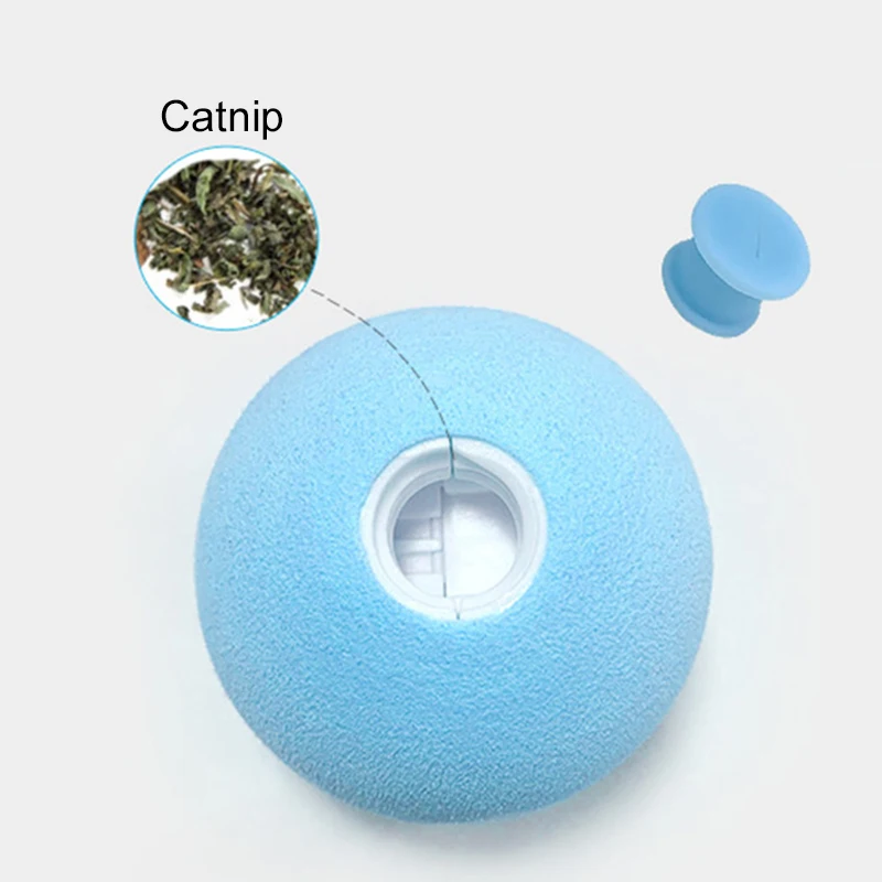 Cat Toys Smart Touch Brzmiące Interactive Pet Toys Squeak Toys Ball Funny Cat Toy Ekologiczny TPR