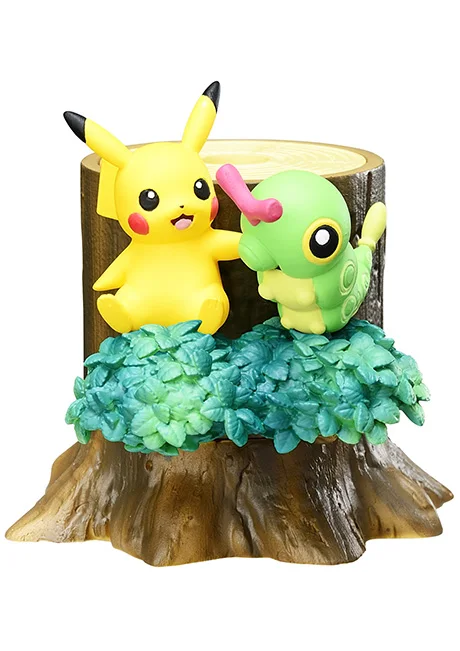 Pokemon AnimeToys Blind Box Mystery Box Forest Tree Jenga House Pikachu Gengar Jirachi Pidgeot Prezent na urodziny dla dzieci