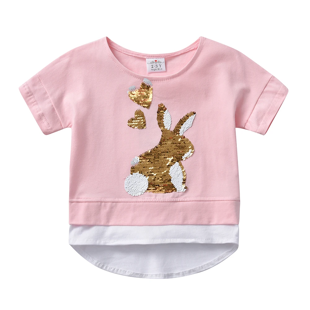 VIKITA Toddlers Kids Girls Baby Clothes Sets Bawełniana t-shirt Bluzki i Spódnica-paczka 2SZT Stroje Zestaw Ubrań Garnitur Odzież Dziecięca