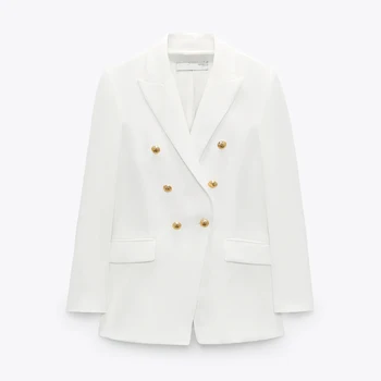 2021 Nowy Damski płaszcz z Długimi Rękawami Moda Casual Elegancka Szykowna Dama Kobieta Marynarka Garnitur