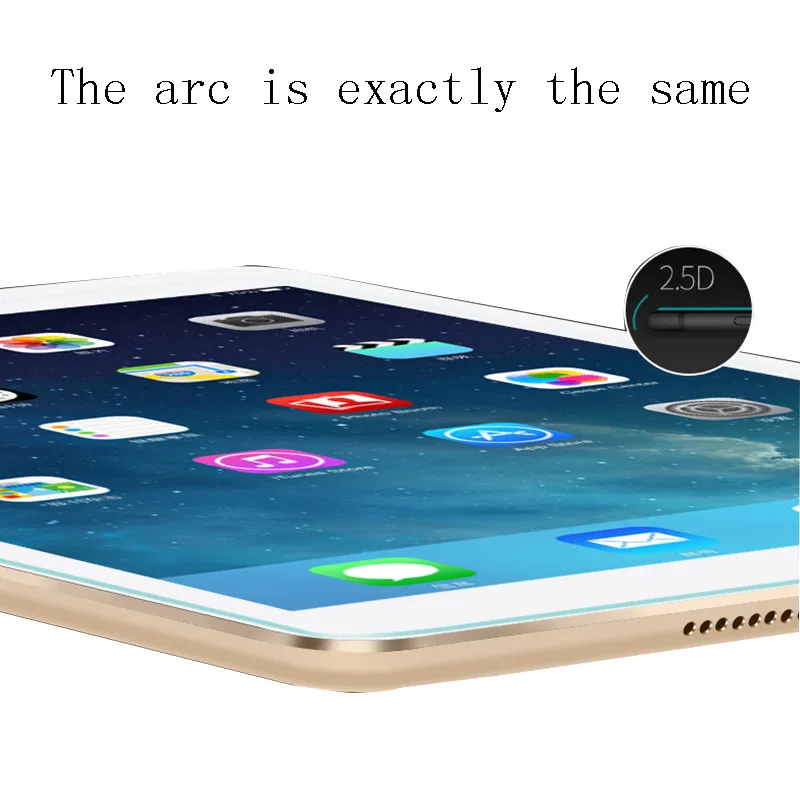 Szkło Dla Apple iPad 9.7 2018 Protector Szkło Hartowane 9H dla ipada 6 6th Gen A1893 A1954 Pełna Powłoka Ochronna Folia Szklana