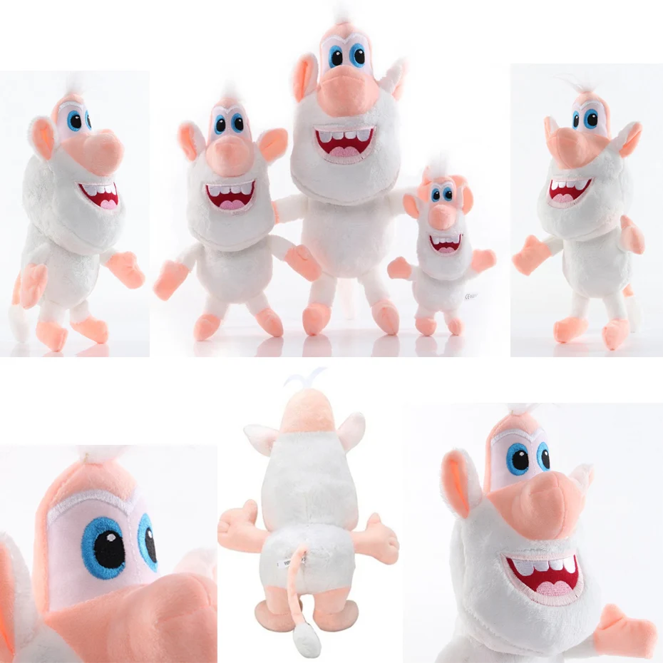 38 cm Mała Biała Świnia Pluszowe zabawki Anime Słodkie Zwierzęta Cooper Buba Buba Zabawki Miękkie Bawełny PP Kreatywne Prezenty Dla Dzieci