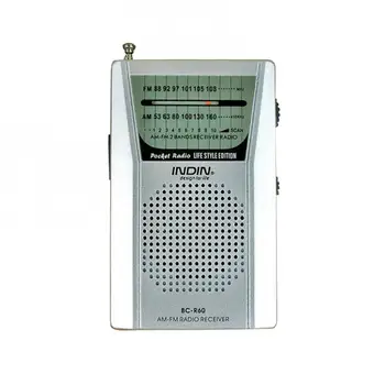 Radio AM FM Małe Radio Z Głośnikiem przenośny Wielofunkcyjny Dla Seniorów Open Mini-AM/FM Dwuzakresowy Akumulator