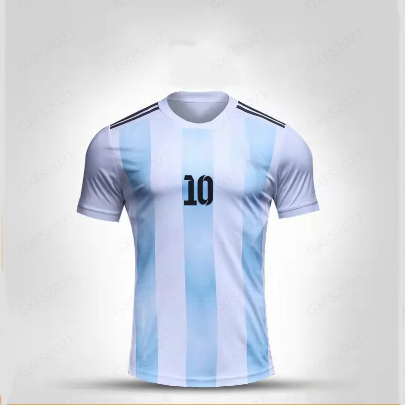 Letnia koszulka męska Piłkarska koszulka wchłaniająca pot Bluza Sail Ouma dresowa dla Dzieci zestaw