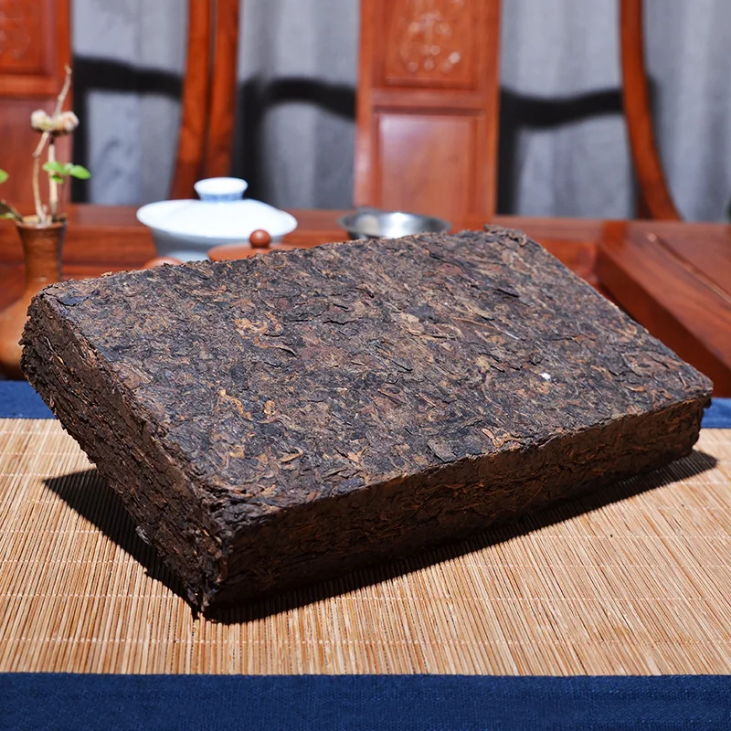 1998 Years 1Kg Chinese Tea Yunnan Ripe Old Pu ' er Tea China Tea Health Care Pu-erh Tea Brick For Weight Lose Tea