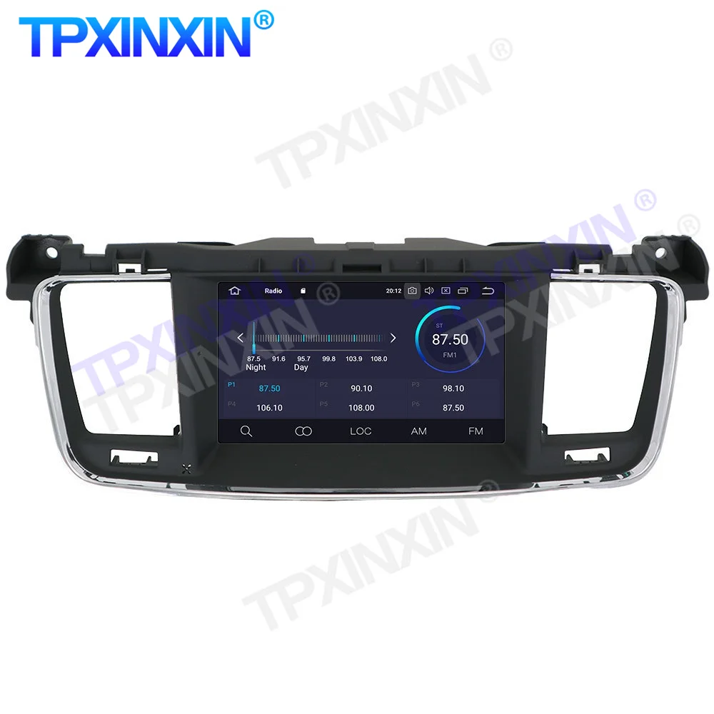 Android 10.0 PX6 IPS Carplay 4G-64G Do Peugeot 508 2011-2017 DSP Tape Recoder odtwarzacz Multimedialny radioodtwarzacz Navi GPS Auto Radio