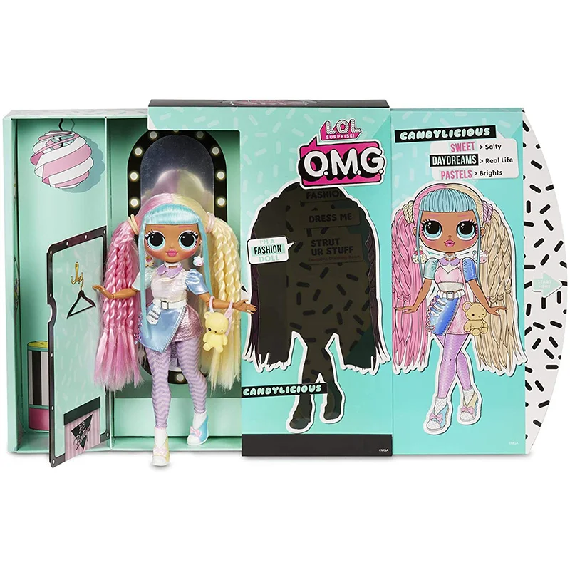L. O. L. NIESPODZIANKA! O. M. G. Candylicious Moda Ładny 30 Cm Ślepa Skrzynia Anime Rysunek Lol Niespodzianka Lalki Nowe Zabawki Dla Dziewczynek Prezent Dla Dzieci