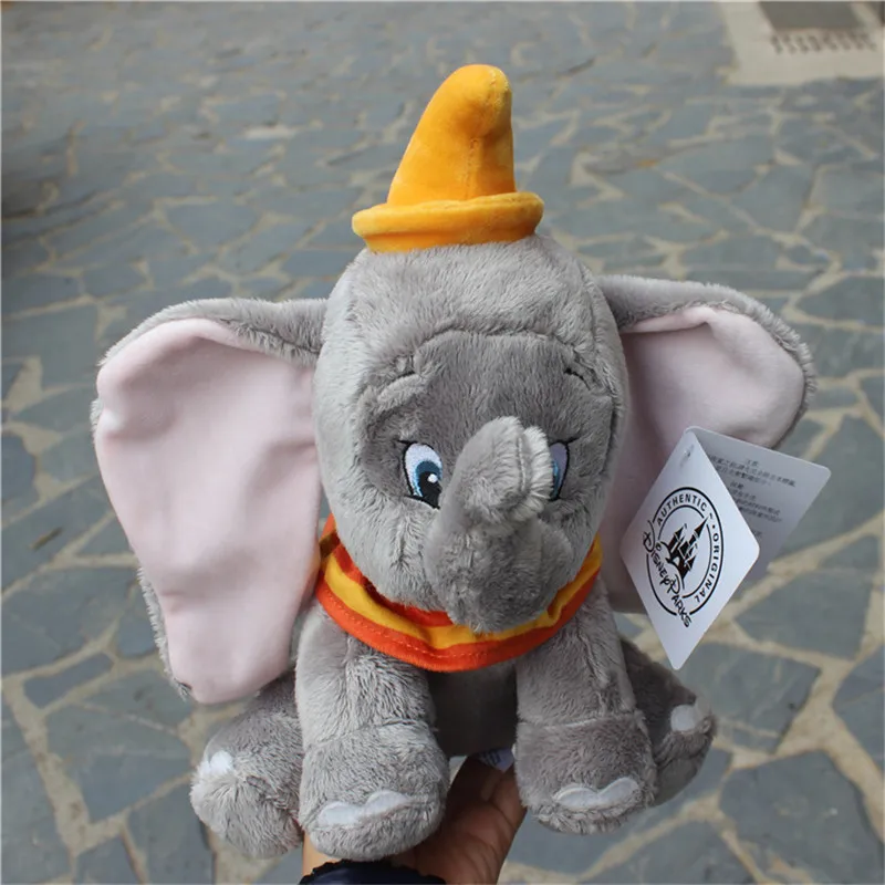 Disney Dumbo and Dumbos Mom MRS JUMBO the Elephant Фаршированное Zwierzę Pluszowe Zabawki Lalka Baby Kids Toys Prezent Na Urodziny Wysokiej Jakości