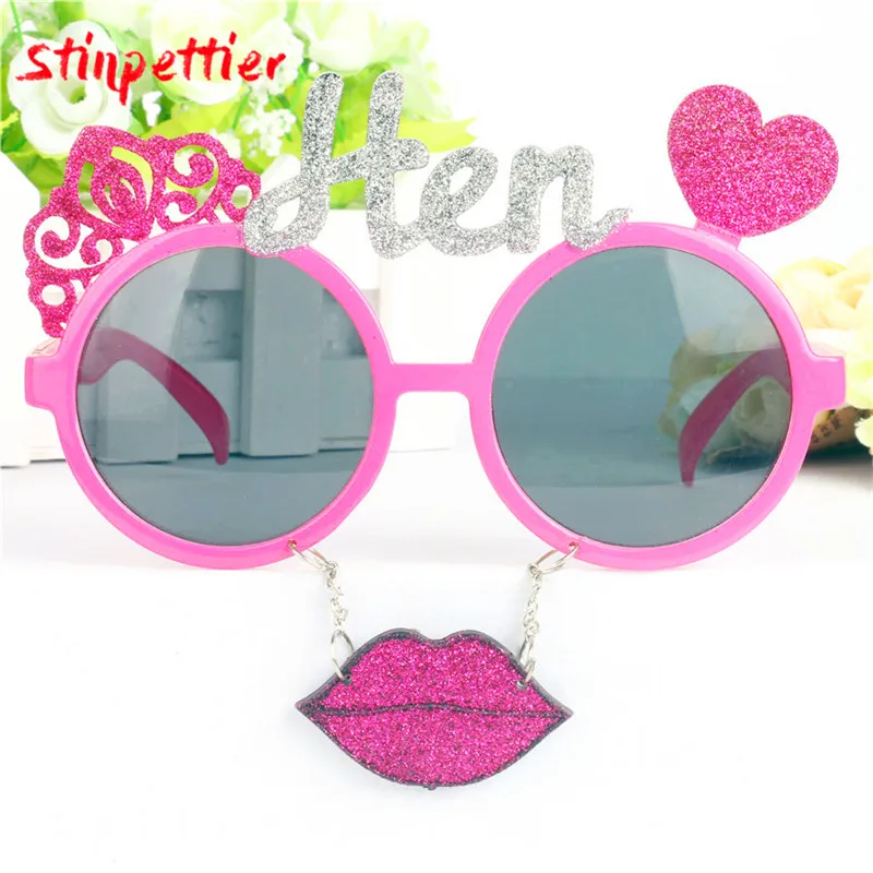 1szt Party Okulary Black Funny Big Nose Hen Party Team Bride Glasses For Bachelor Hen Party Decoration Adult Supplies ASD142