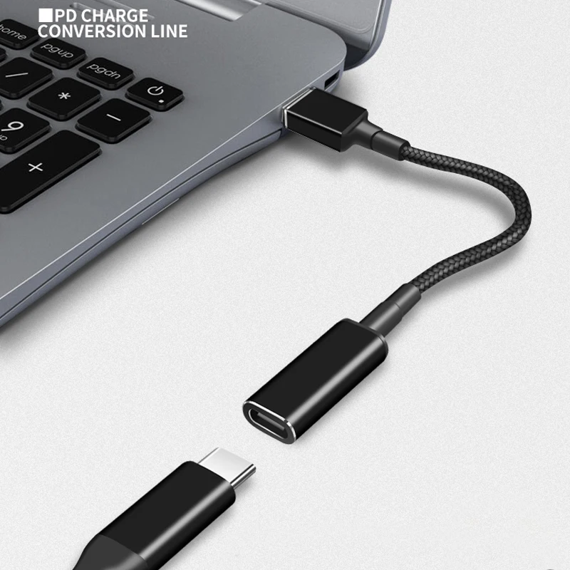 100 Watt USB Konwerter C w 7.9X5.5 mm Notebook Adapter Typ C Szybkie Ładowanie Kabel Zasilający dla Lenovo Thinkpad T60 T61 T420 T430