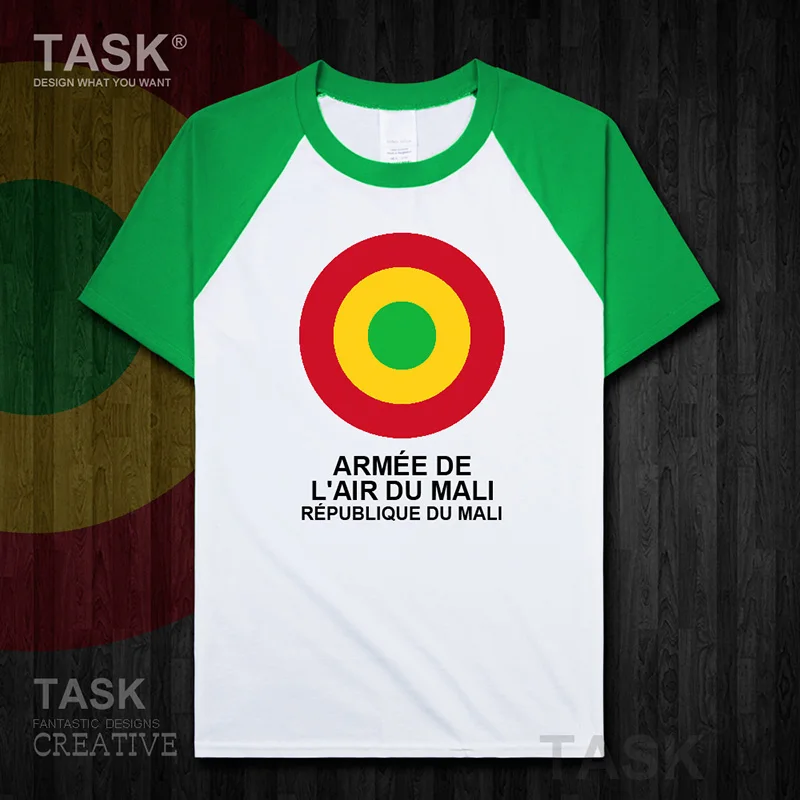 Siły powietrzne Republiki Mali MLI Malian ML body z krótkim rękawem Topy t-shirt kraj bluza Armia Taktyczny Wojskowy 01