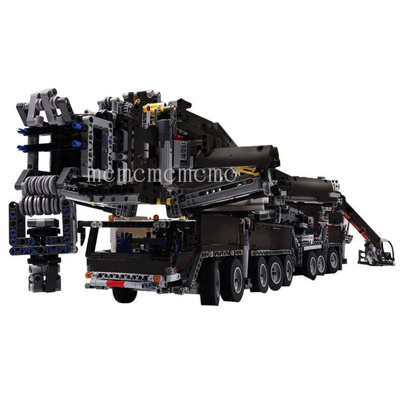 Nowy MOC RC Power Function Crane LTM11200 fit high-tech Motor MOC-20920 kits Building Blocks Bricks diy toy Gift