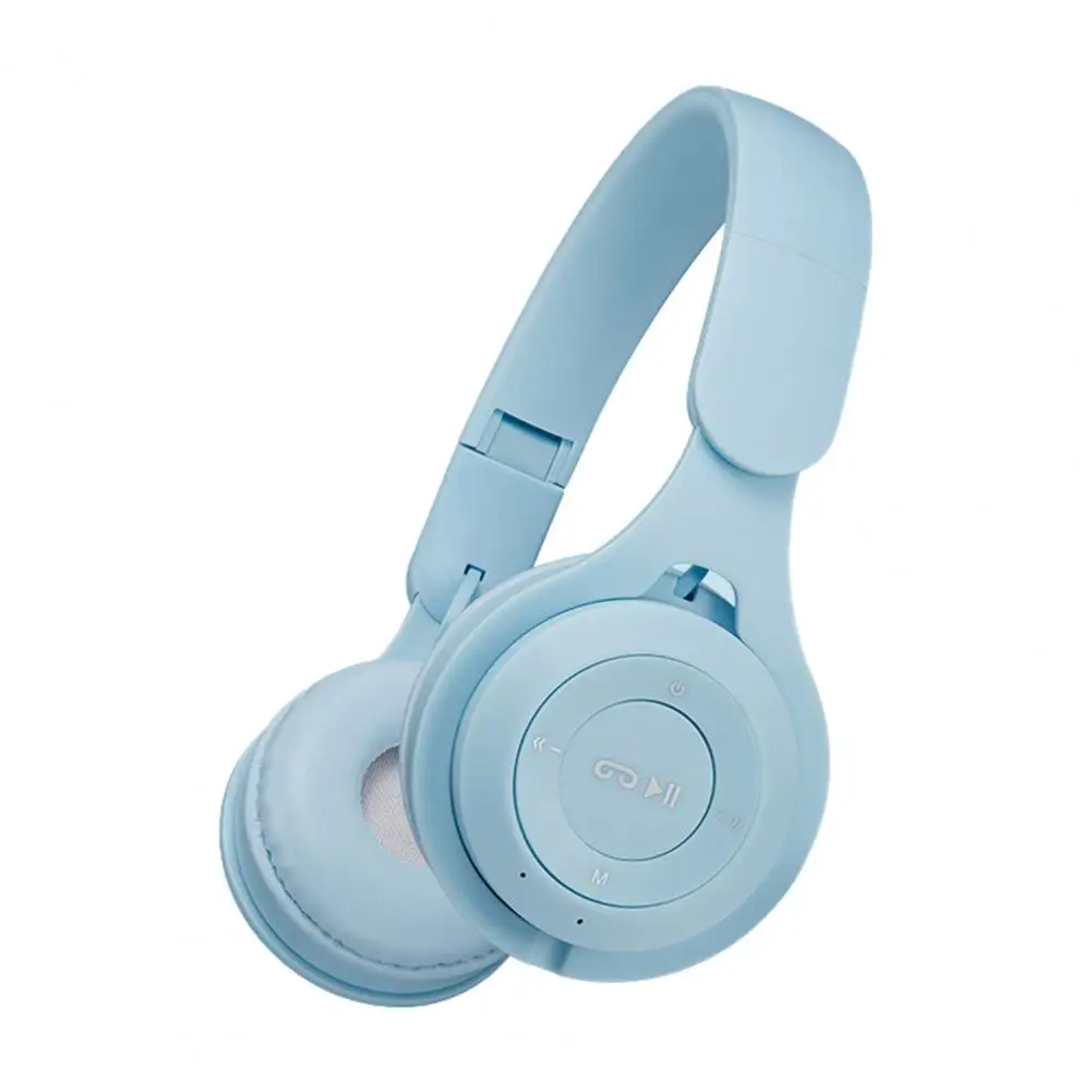 Bezprzewodowa Składana Zestaw Słuchawkowy M6 Macarons Heavy Bass Bluetooth Gaming Headphone
