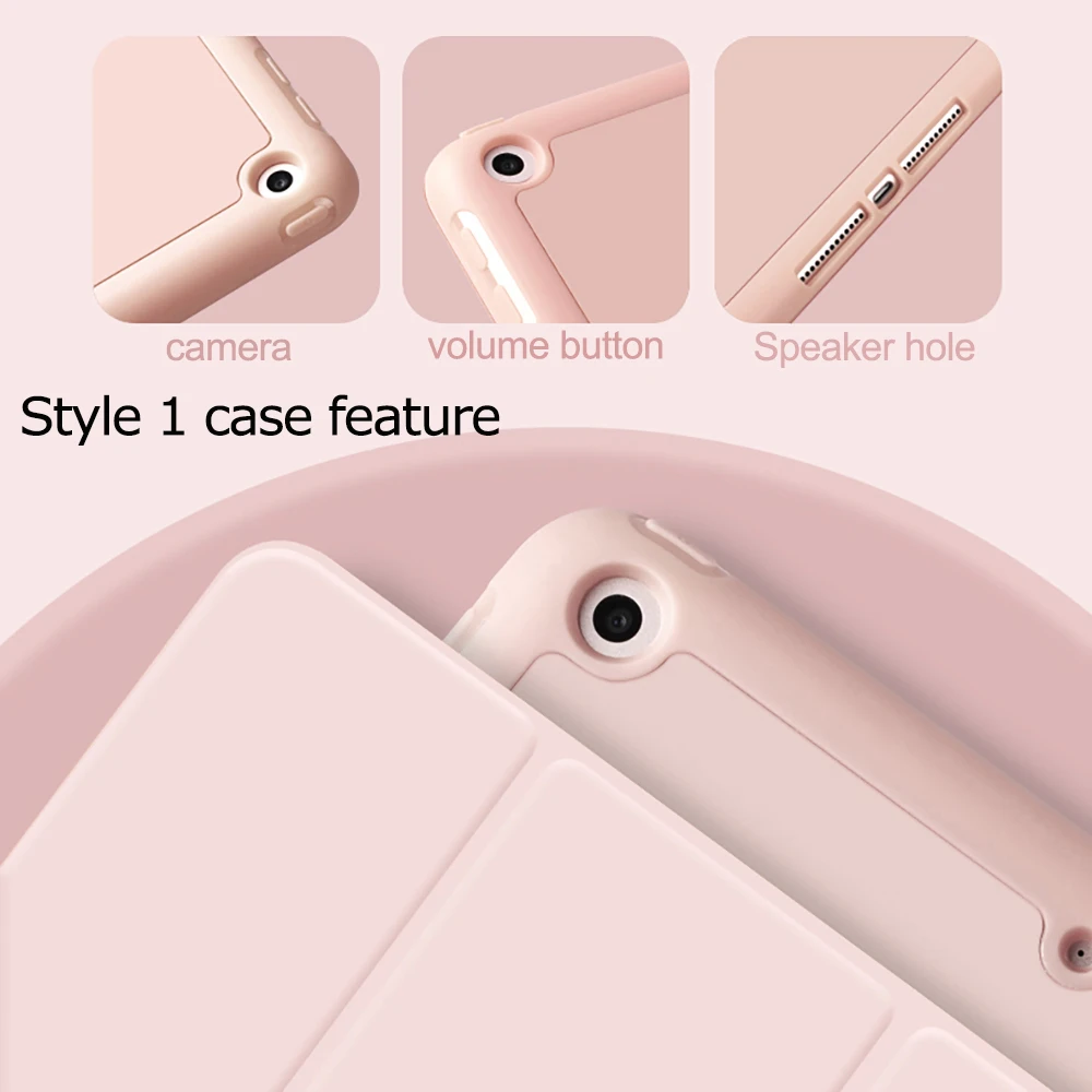 Dla iPad Air 4 Case 2020 iPad Pro 11 Case 2021 Pro 12.9 Funda iPad 10.2 Case 7 8th Generation Case Air 3 Mini 5 9.7 Pudełka