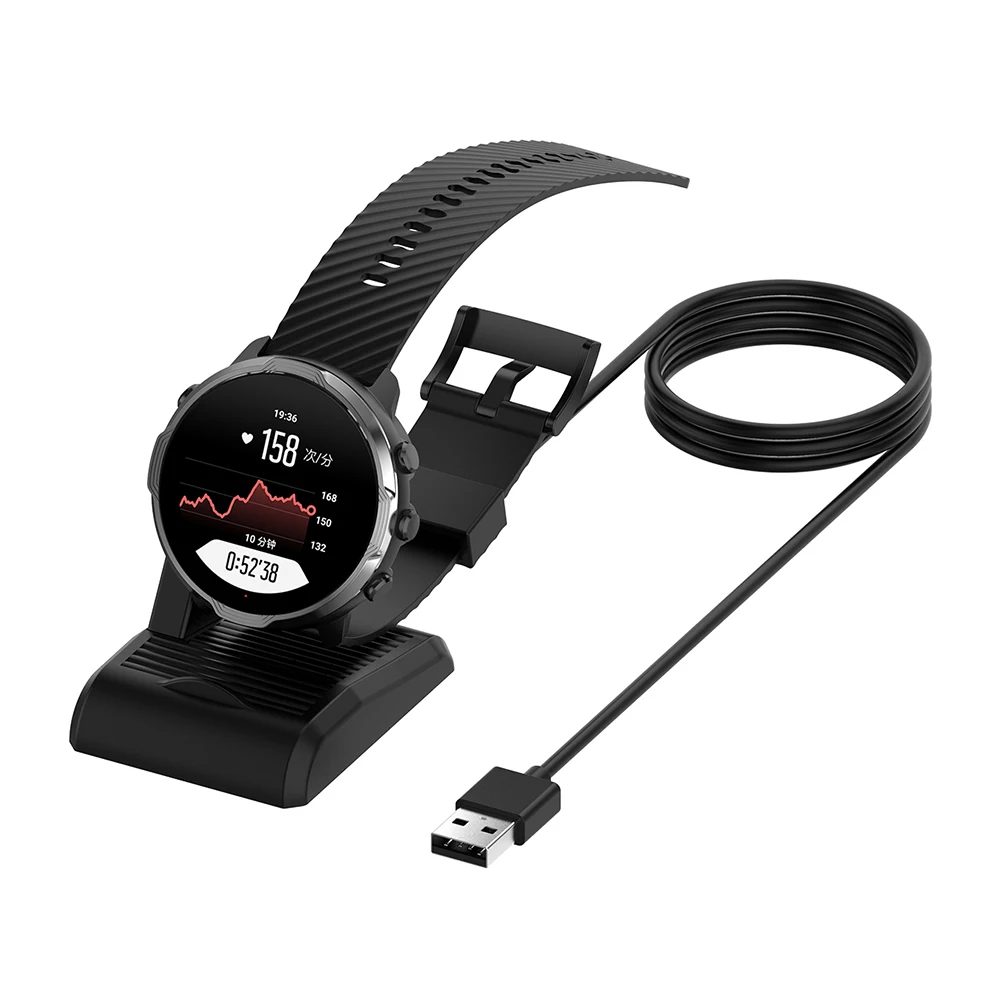 Ładowarka USB Kabel Kolebka Smart Watch Ładująca Stacja dokująca do Suunto 7 Smartwatch Wymiana Ładująca Podstawka Adapter