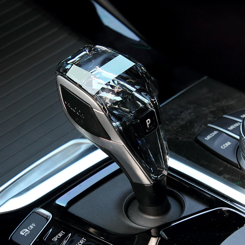Kryształ Trzyczęściowy Zestaw Gałka Zmiany Biegów do BMW X4 z Serii G Podwozia G02 Akcesoria Do Wnętrza Samochodów