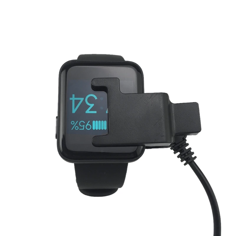 Short Smartwatch Dock Charger Adapter USB Charging Cable Clip Cord for -Xiaomi Redmi Watch/ Mi Watch Lite Sport Smart Watch