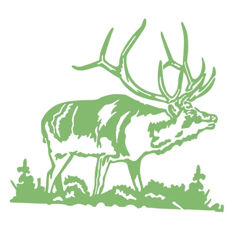 Jeleń Świecące Logo Patch Zwierzę Żelazo Dodatki Patche do Ubrania Termotransferowe Fluorescencyjne Naklejki na Ubrania Darmowa Wysyłka