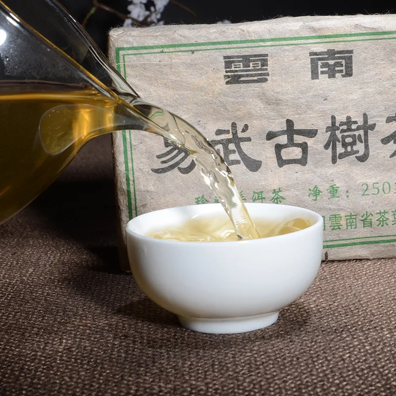 Ponad 12 lat Herbata Chińska Yunnan Stary Ropy 250 g Herbata Chińska służba Zdrowia pu-erh Herbata Cegła Odchudzanie Herbata