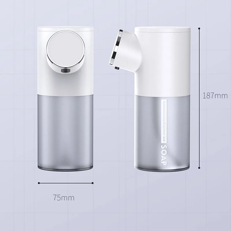 Xiaomi Automatic Soap Dispenser USB Rechargeable 320ml Liquid Soap Dispensers Digital Display Foam Hand Sanitizer Machine