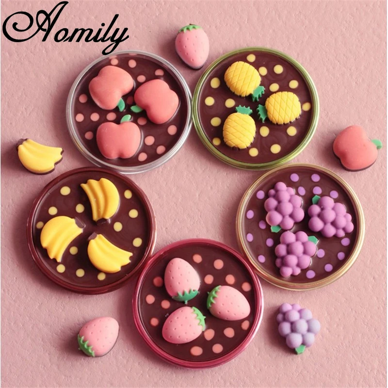 Aomily Fruit Donut Cake Molds Cookie Baking Fondant Pastry Chocolate Mold Candy Jelly Kitchen Silicone Mold Akcesoria Do Pieczenia