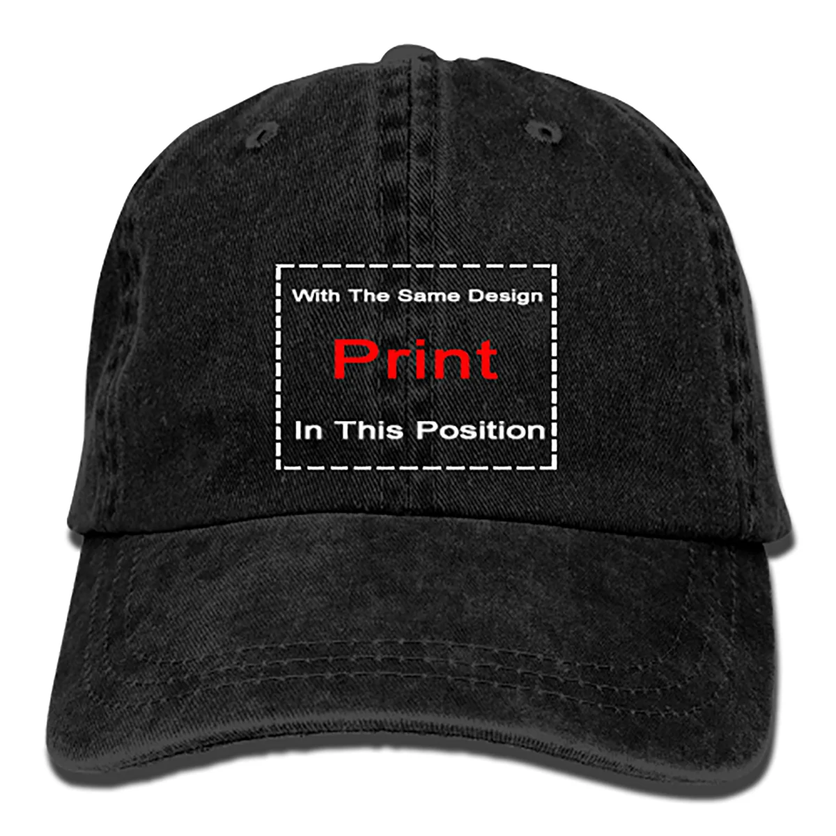El Jefe -The In Spanish Funny Mexican Cotton Adjustable Jeans Cap Gym Caps For Man And Woman