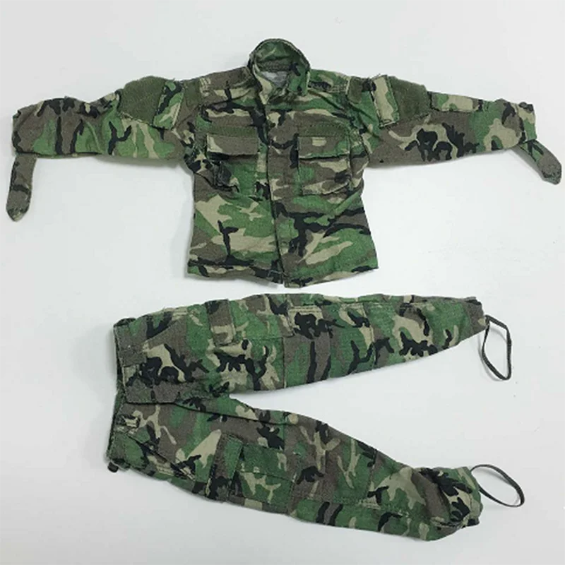 1:6 Żołnierzy FS 73005 Bojowy Uniform kurtka, Spodnie Dżungli Kamuflażu ACU Kamuflażu Odzież W Magazynie