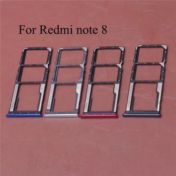 Uchwyt Tacki Karty SIM Do Xiaomi Redmi Note 8 8T 8Pro Micro SD Card Slot Holder Adapter Note 8 Pro Replacement Repair Part