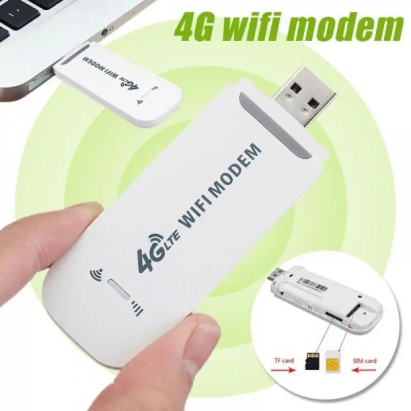 Router 4G karta Sim USB Dongle Router Wifi Bezprzewodowy Samochodowy Szerokopasmowy modem Stick Mobile Mini Hotspot Dla HP Dell Lenovo