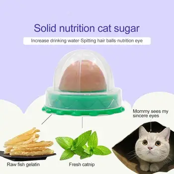 1/3/5SZT Catnip Sugar Solid Catnip Sugar Long Strong Pill Energy Ball Cat Nutrition Cream Licking Solid Candy Cats Wspaniałe Przekąski