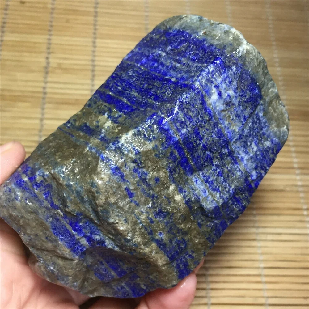 Naturalny lapis lazuli kwarcowy kryształ oryginalny kamień oryginalny шахтное uzdrowienie