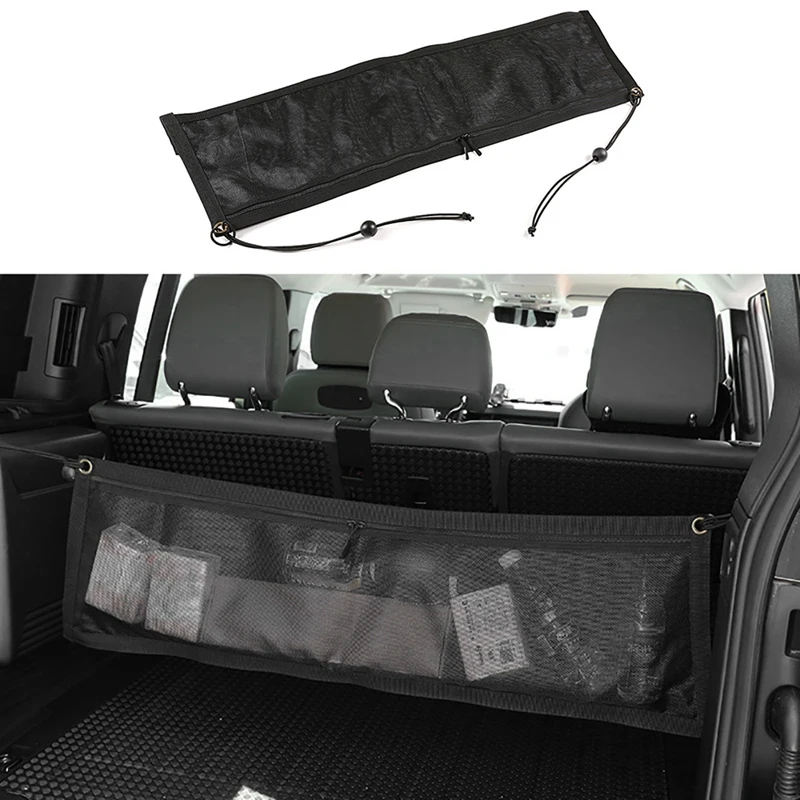 Land Rover Defender 110 2020 Car Fabric Black Trunk Storage Mesh Bag Torba do Przechowywania Akcesoriów samochodowych Land Rover