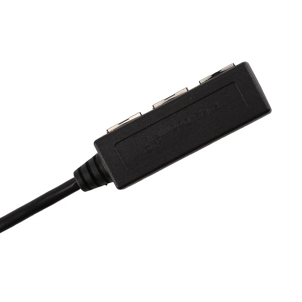 Profesjonalny Długi RJ45 1 do 3 Ethernet LAN Kabel Sieciowy Splitter Extender Adapter Złącze RF Kabel