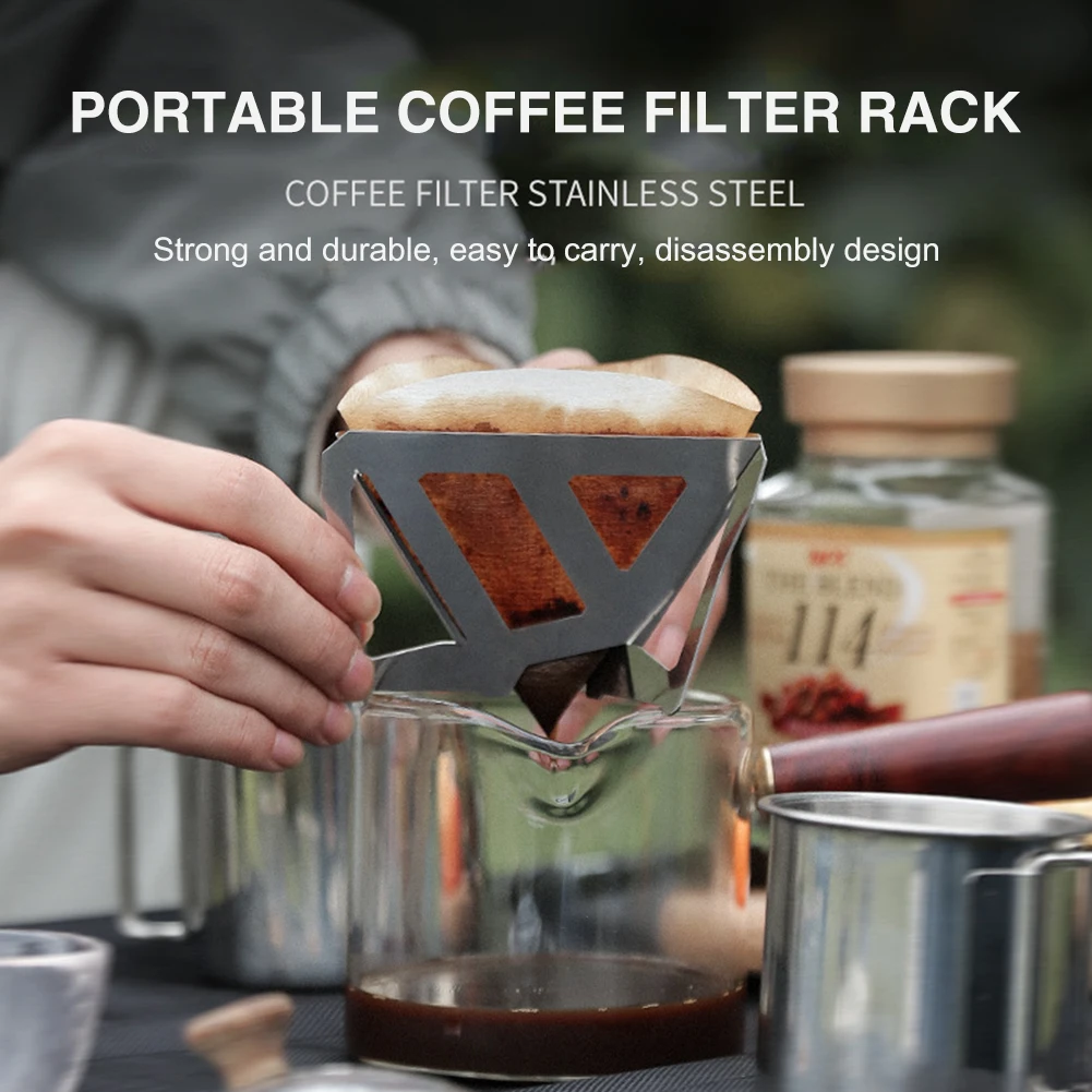 Kawa Straty Stelaż Składany Do Kawy Kroplówki Basen Przenośny Kemping Ekspres Do Kawy Ręczny Cios Filtr Do Kawy Odkryty Camping Sprzęt