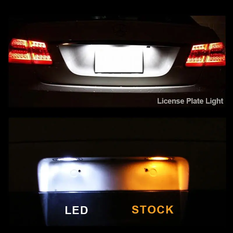 14X Canbus White Interior LED Car Map Door Light Kit Nadaje się Do 2002-2008 2009 Chevrolet TrailBlazer Sufitowy Bagażnik Licencjonowany Lampa