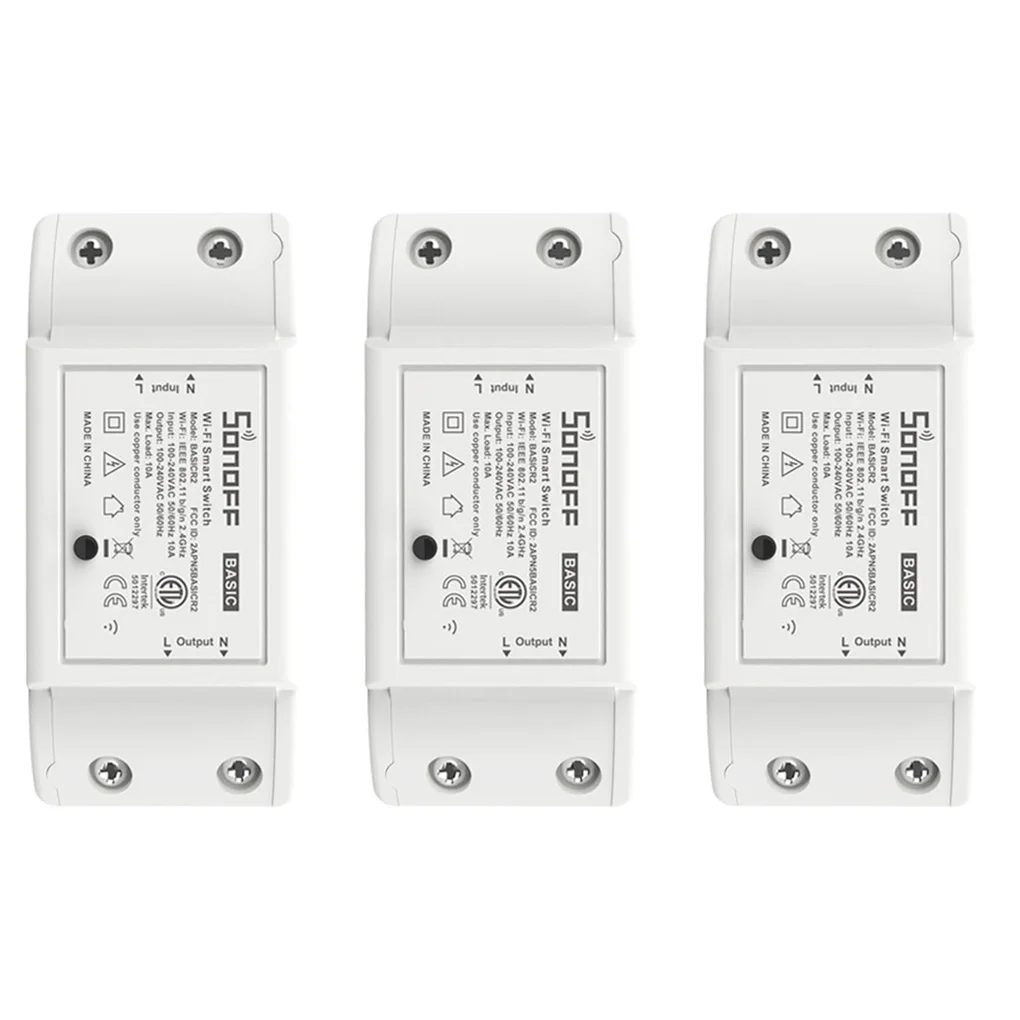 Itead SONOFF Basic R2 Mini DIY Module Wifi Light Switch Wireless APP Remote Control Switch 220V Smart Home Przełączniki Elektryczne