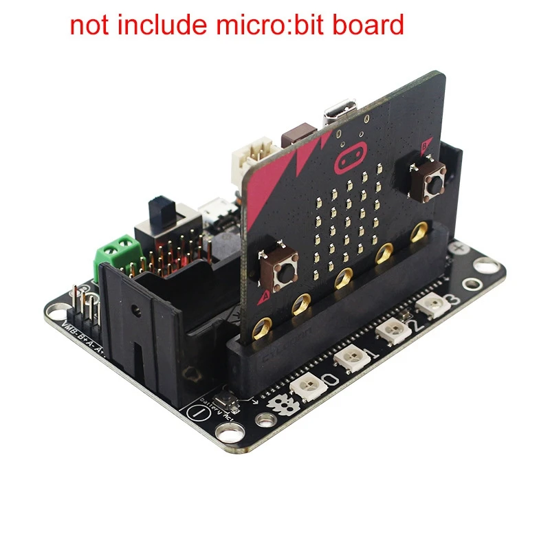 Micro: Bit Expansion Board Robotbit V2.0 Umożliwia Niezależne Programowanie Makecode Micro:Bit Extension Board Robotbit