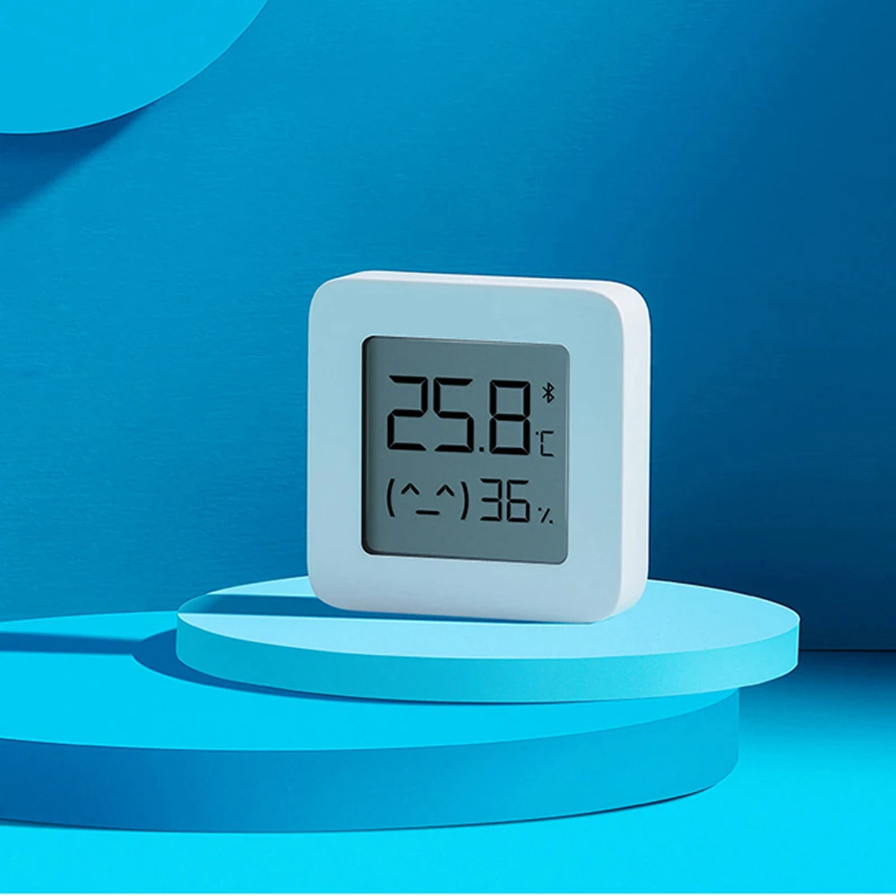 XIAOMI Mijia Bluetooth Termometr 2 Bezprzewodowy Inteligentny Dom Elektryczny Cyfrowy Higrometr Termometr Do Inteligentnej Pracy Domowej Mijia APP