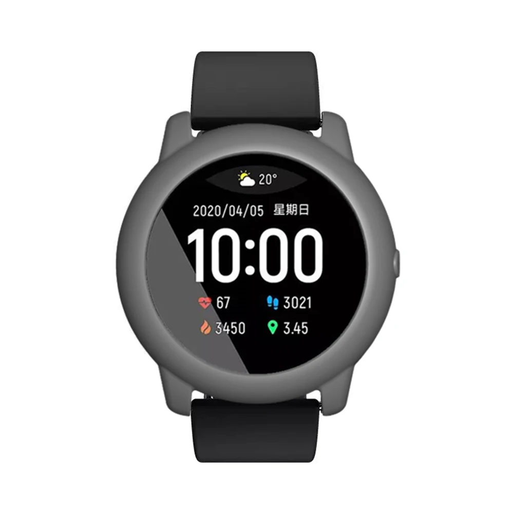 AntiScratch Etui Obejmy do Xioami Haylou LS05 Smartwatch Akcesoria Silikonowe Etui