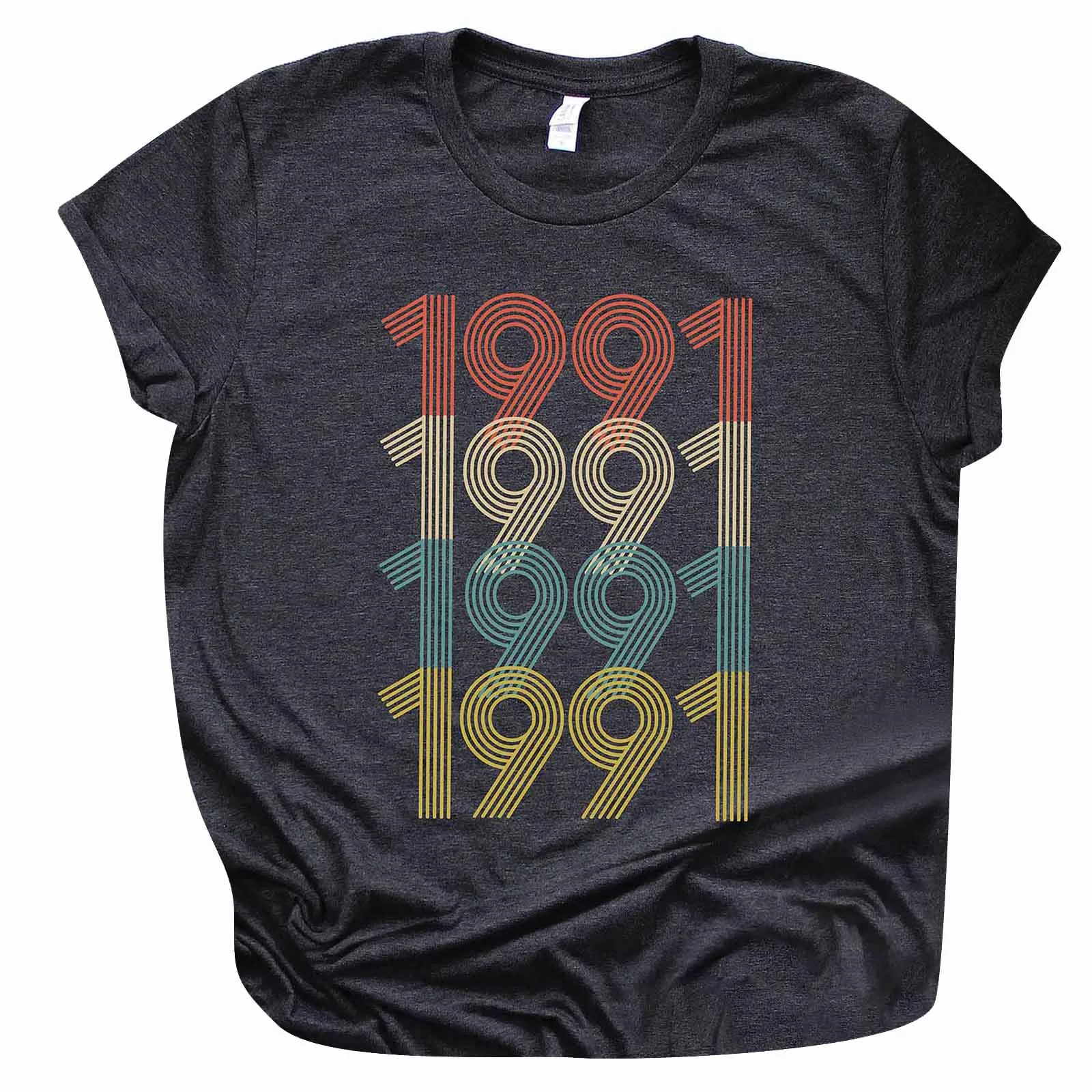 Damska koszulka Casual z prezentem na Urodziny 1991 Original Parts Tee Cute tee woman woman tshirts harajuku women top